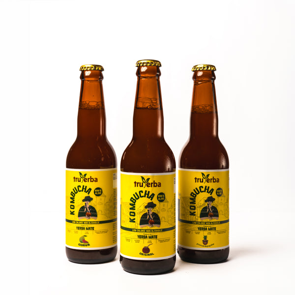 Yerba Mate Kombucha Original | Pineapple | Guava