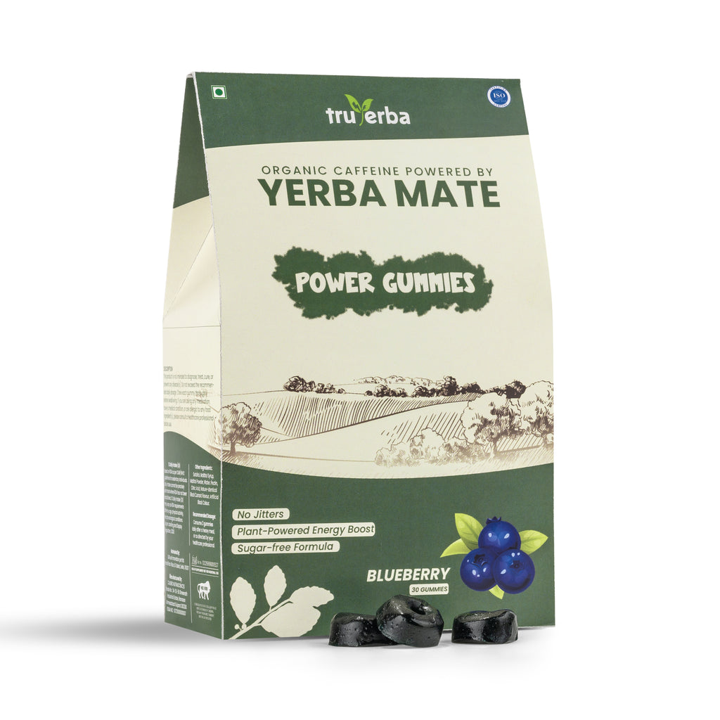 Yerba Mate Power Gummies Blueberry