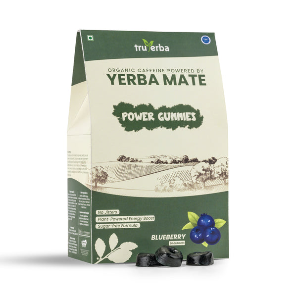 Yerba Mate Power Gummies Blueberry