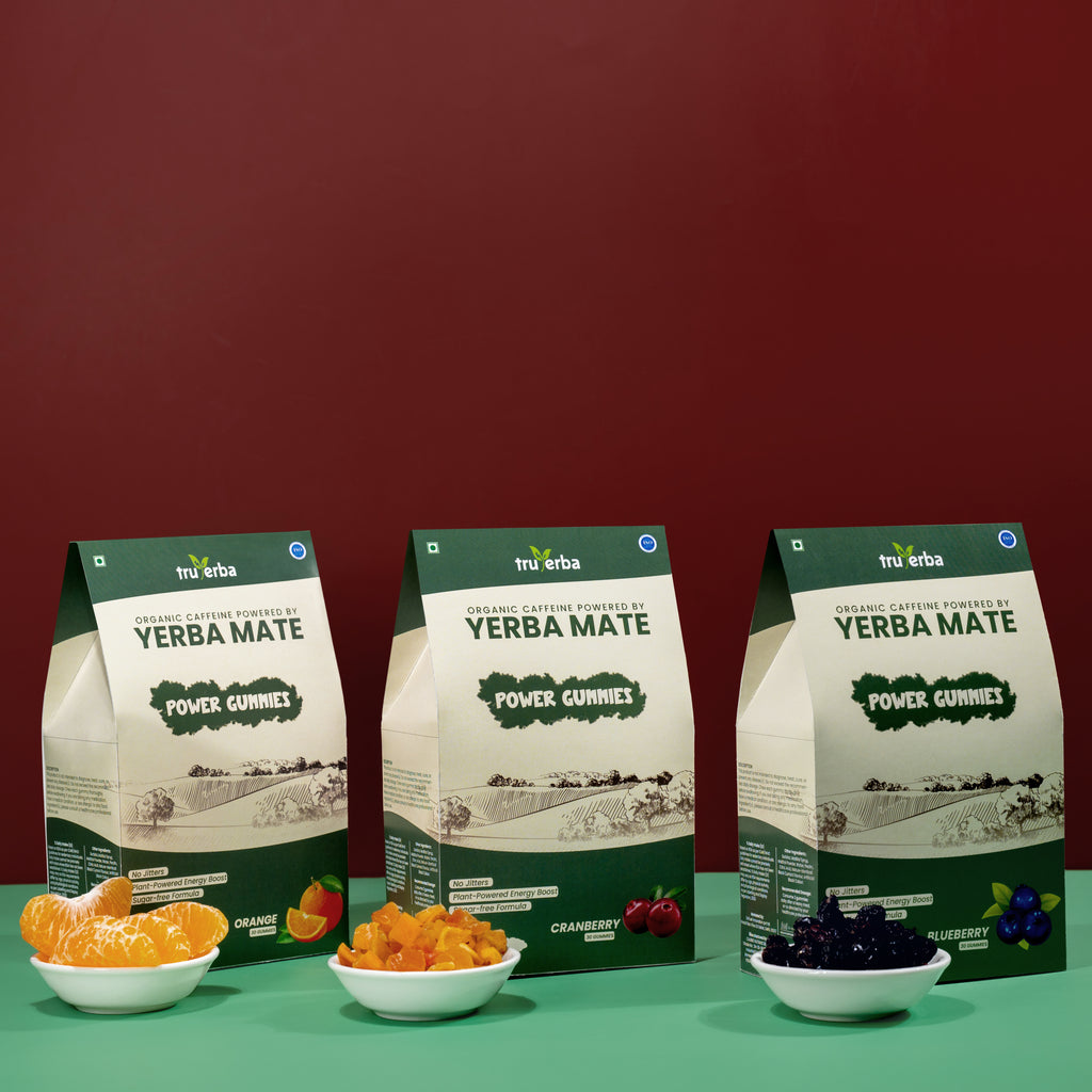 Yerba Mate Power Gummies Blueberry